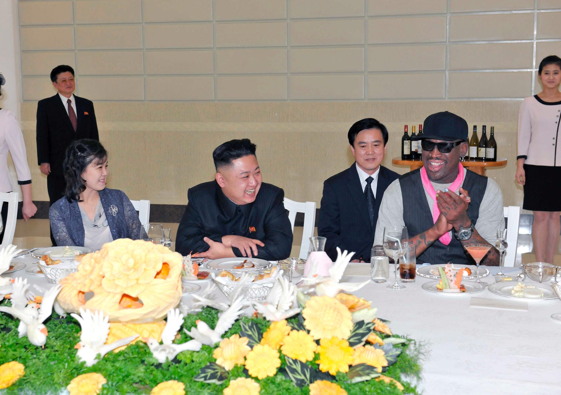 Dennis Rodman hat Kim Jong Un auch schon in Pjöngjang besucht. (Archivfoto)