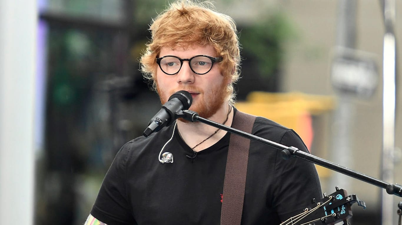 Ed Sheeran: Der Sänger darf nicht in Düsseldorf auftreten.