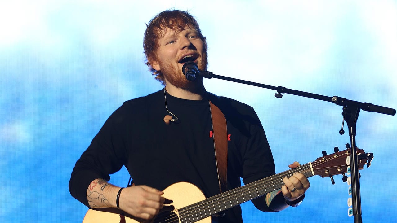 Ed Sheeran: Er sollte vor 85.000 Menschen auftreten.