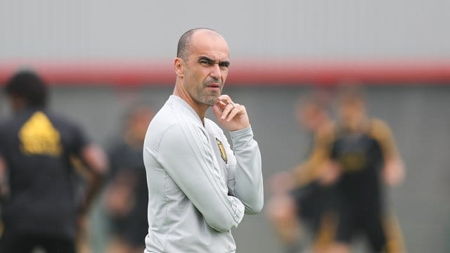 Belgiens Trainer Roberto Martínez reist mit seinem Team am Mittwoch nach Russland.