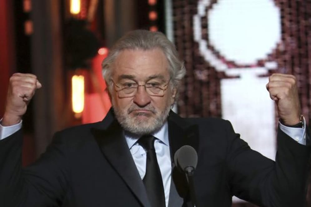 Robert De Niro voller Wut bei den Tony Awards.
