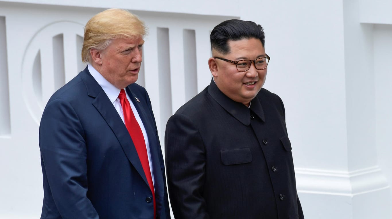 Donald Trump und Kim Jong Un: Zwei Machtmenschen mit gutem Draht zueinander.