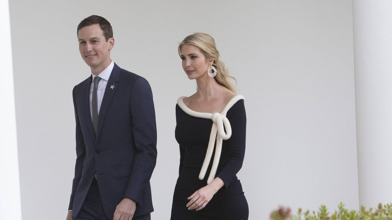 Millionenschweres Ehepaar: Jared Kushner (l.) und seine Frau Ivanka Trump, die Tochter des US-Präsidenten.