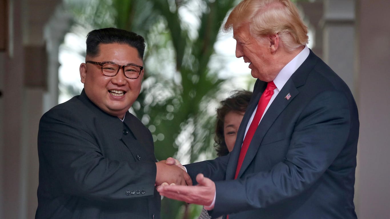 Donald Trump und Kim Jong Un