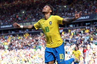 Brasiliens Starspieler Neymar begeistert mit seiner Spielweise.