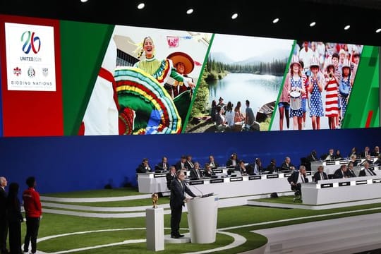 Die Trio-Bewerbung von USA, Mexiko und Kanada hat sich als Ausrichter für die WM 2026 durchgesetzt.