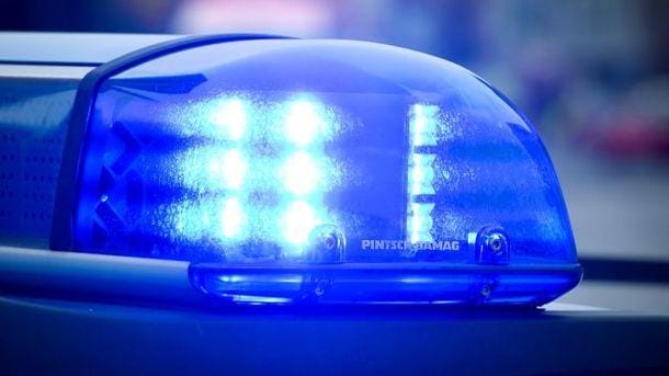 Sirene eines Polizeiwagens: