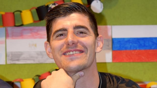 Für Belgiens Torwart Thibaut Courtois ist das DFB-Team Vorbild.