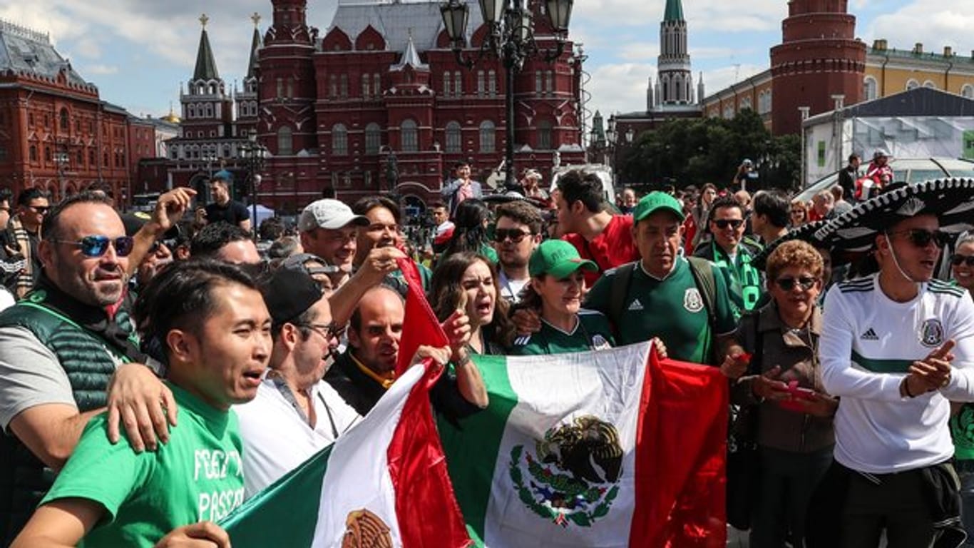 Mexikos Fans blicken pessimistisch auf die Partie gegen Deutschland.