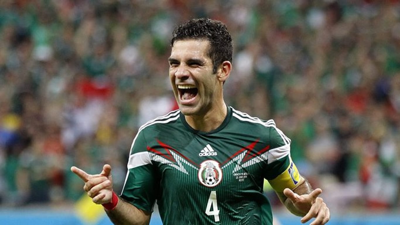 Rafael Márquez nimmt mit Mexiko an seiner fünften WM teil.