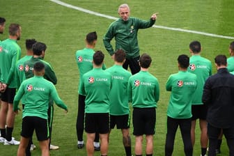 Australiens Trainer Bert van Marwijk ist von der Geschlossenheit seines Teams begeistert.