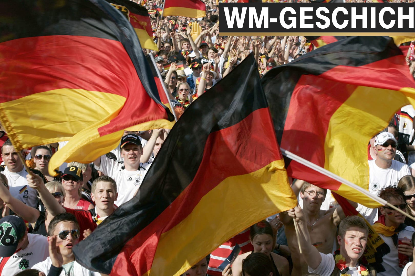 WM 2006: Das ganze Land war vier Wochen im WM-Fieber.