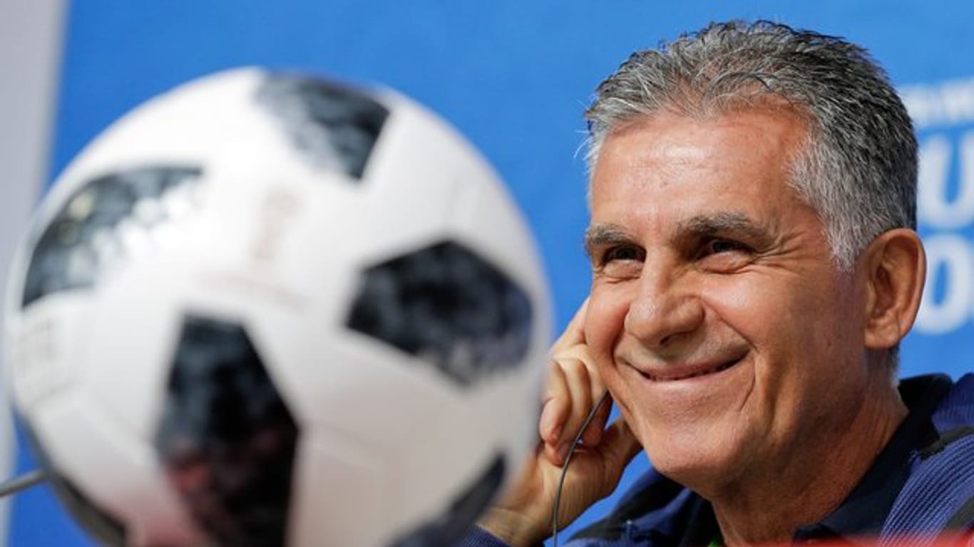 Irans Trainer Carlos Queiroz sieht das Spiel gegen Marokko als eines, das gewonnen werden muss.