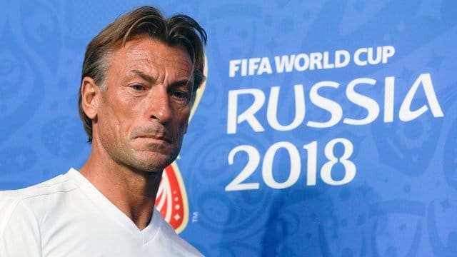 Bekommt es zu WM-Beginn mit dem Iran zu tun: Marokko-Coach Herve Renard. Bekommt es zu WM-Beginn mit dem Iran zu tun: Marokko-Coach Herve Renard.