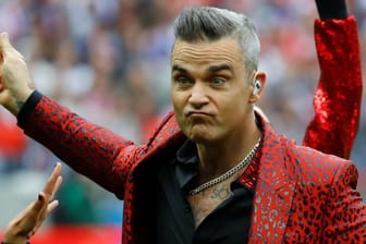 Robbie Williams: Er hat der WM den ersten Skandal beschert.