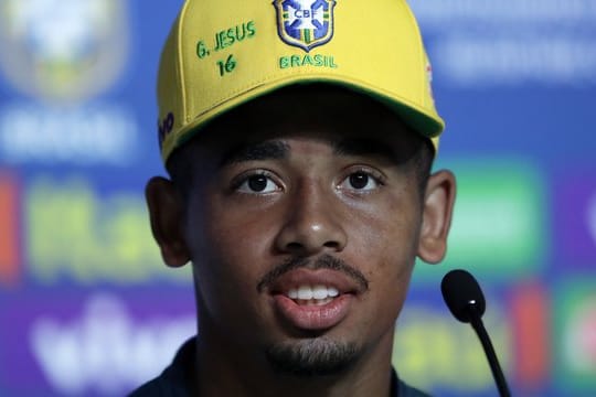 Sieht Brasilien bestens gewappnet für die WM in Russland: Gabriel Jesus.