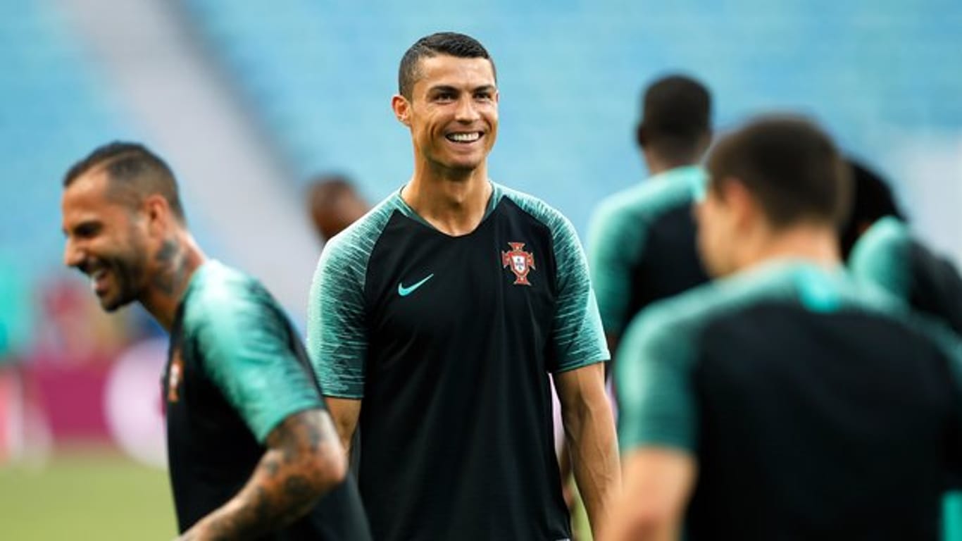 Trifft mit Europameister Portugal auf Ex-Weltmeister Spanien: Cristiano Ronaldo.