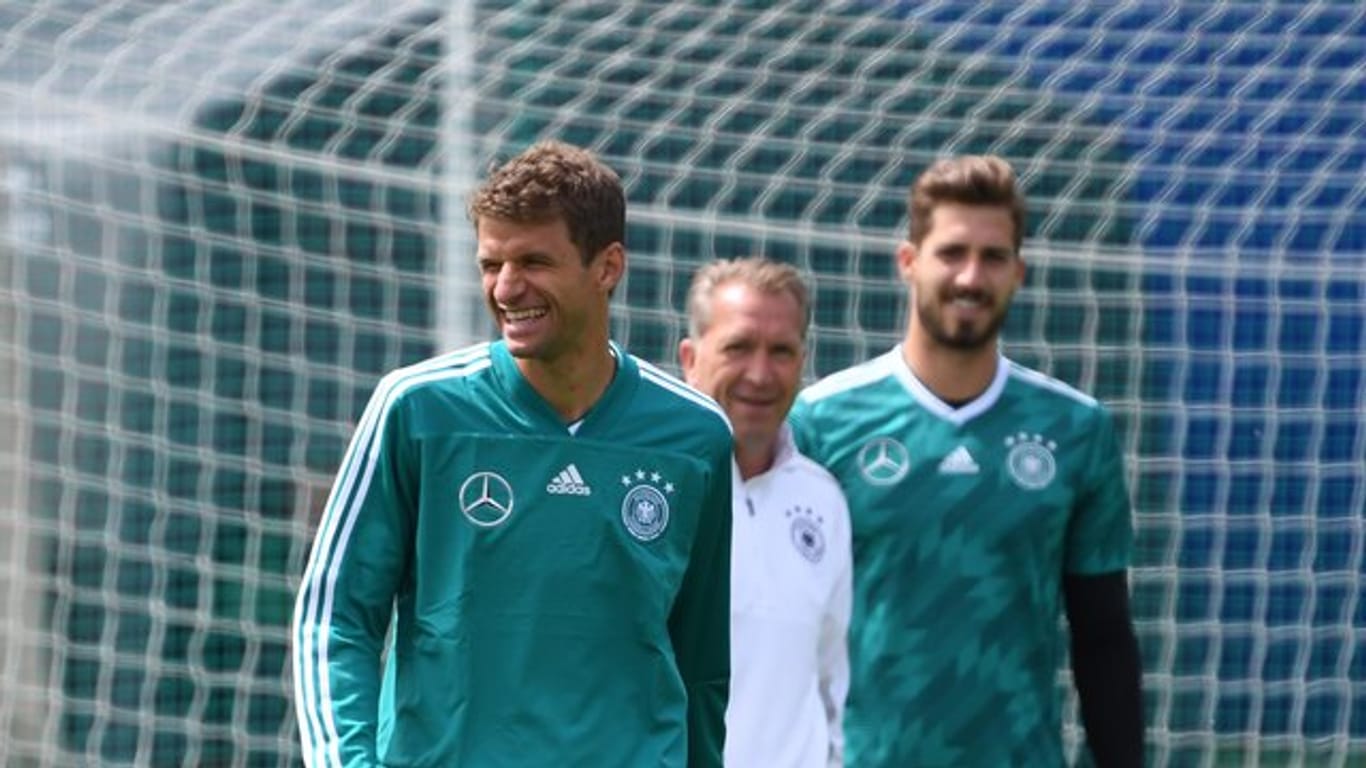 Thomas Müller traf beim WM-Auftakt 2014 dreifach beim 4:0 gegen Portugal.