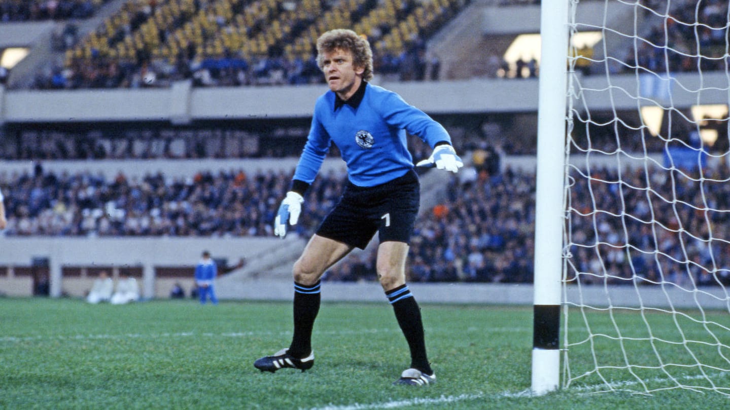 Sepp Maier beim Finalrunden-Spiel gegen Mexiko 1978, das Deutschland mit 6:0 gewann.