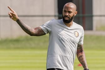 Der ehemalige Weltklasse-Stürmer Thierry Henry ist Co-Trainer von Belgien.