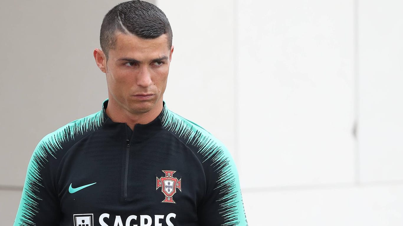 Ronaldo bei der WM-Vorbereitung der Portugiesen: Das Urteil setzt vorübergehend einen Schlussstrich.
