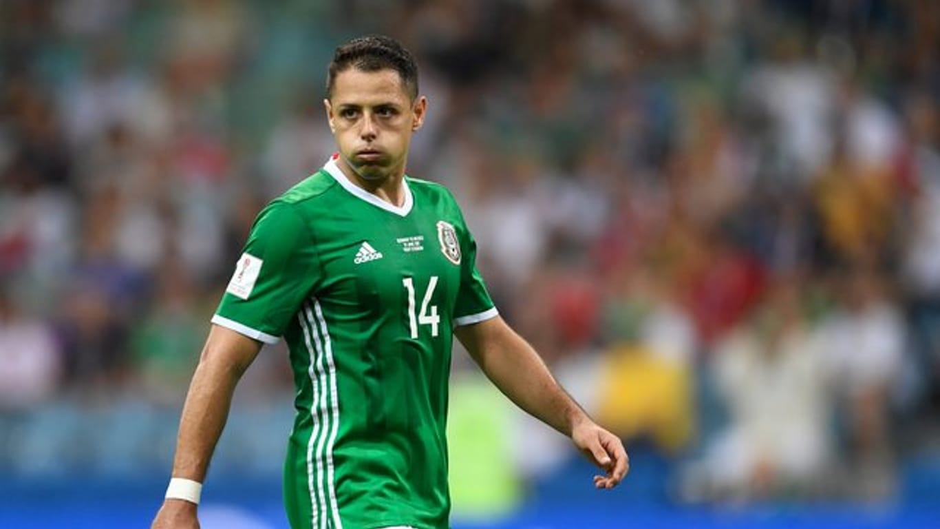 Mexikos Chicharito will bei der WM richtig durchstarten.