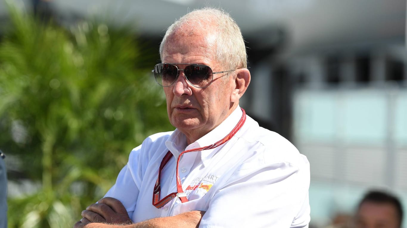 Red Bulls Motorsportdirektor Helmut Marko: Er droht weiter mit einem Ausstieg aus der Formel 1.
