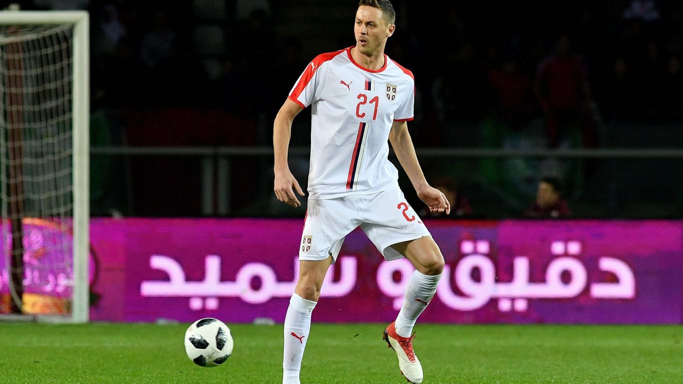 Nemanja Matic sorgt für Struktur im Spiel der Serben. Er ist einer der Lieblingsspieler von José Mourinho und bei Manchester United aktiv.