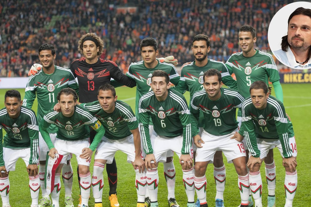 "El Tri", die mexikanische Nationalmannschaft: t-online.de-Experte Lutz Pfannenstiel glaubt nicht, dass das Team weiter als bis zum Achtelfinale kommt.