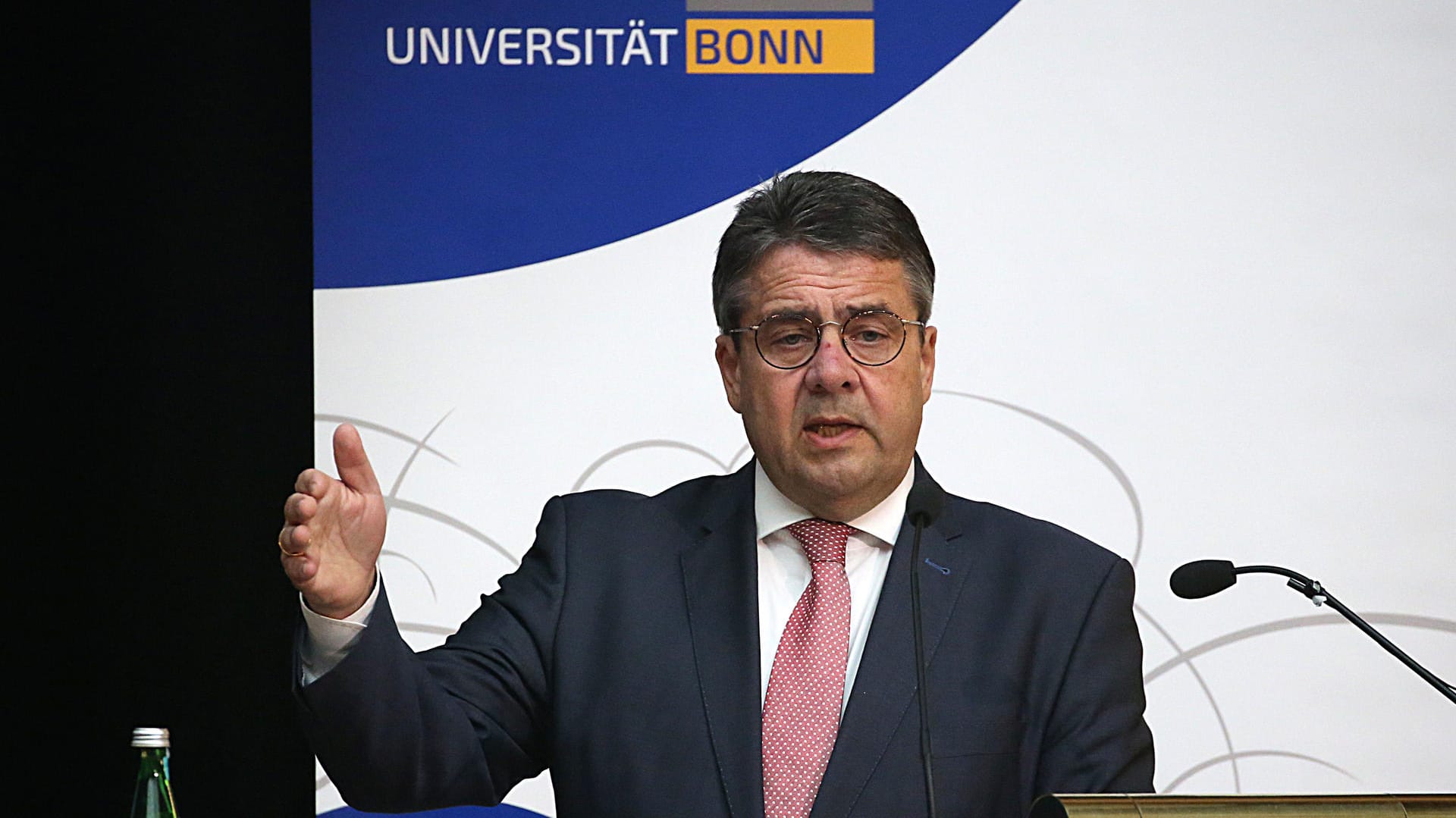 Sigmar Gabriel: Als Gastdozent arbeitet er an der Universität Bonn.