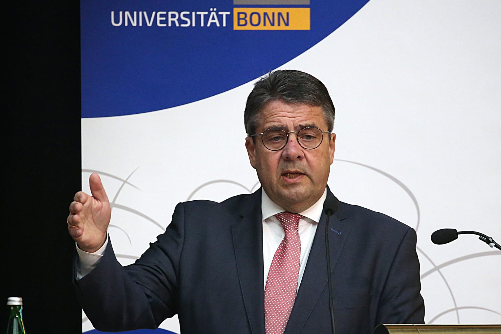Sigmar Gabriel: Als Gastdozent arbeitet er an der Universität Bonn.