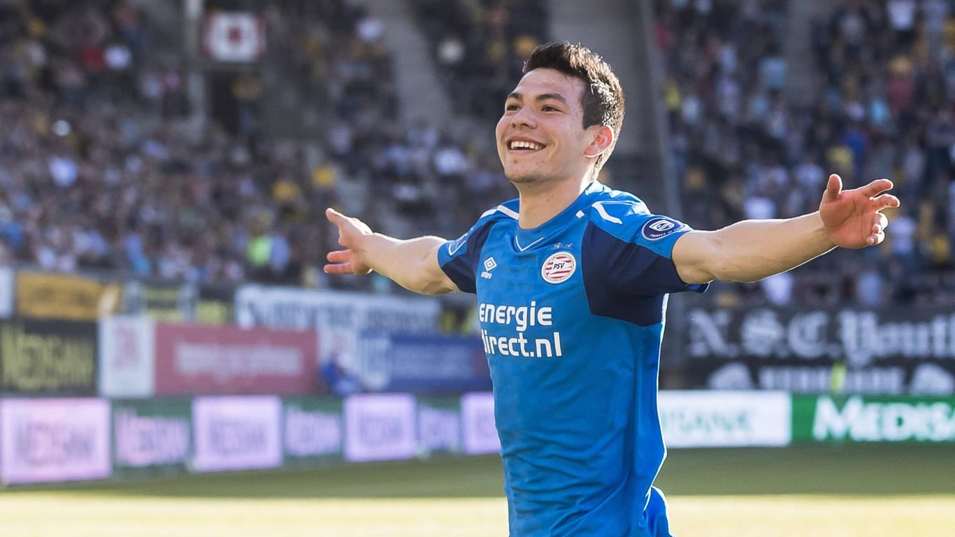 Hirving Lozano hat bei der PSV Eindhoven in der abgelaufenen Saison für Furore gesorgt. Er ist das größte Offensiv-Talent der Mexikaner.