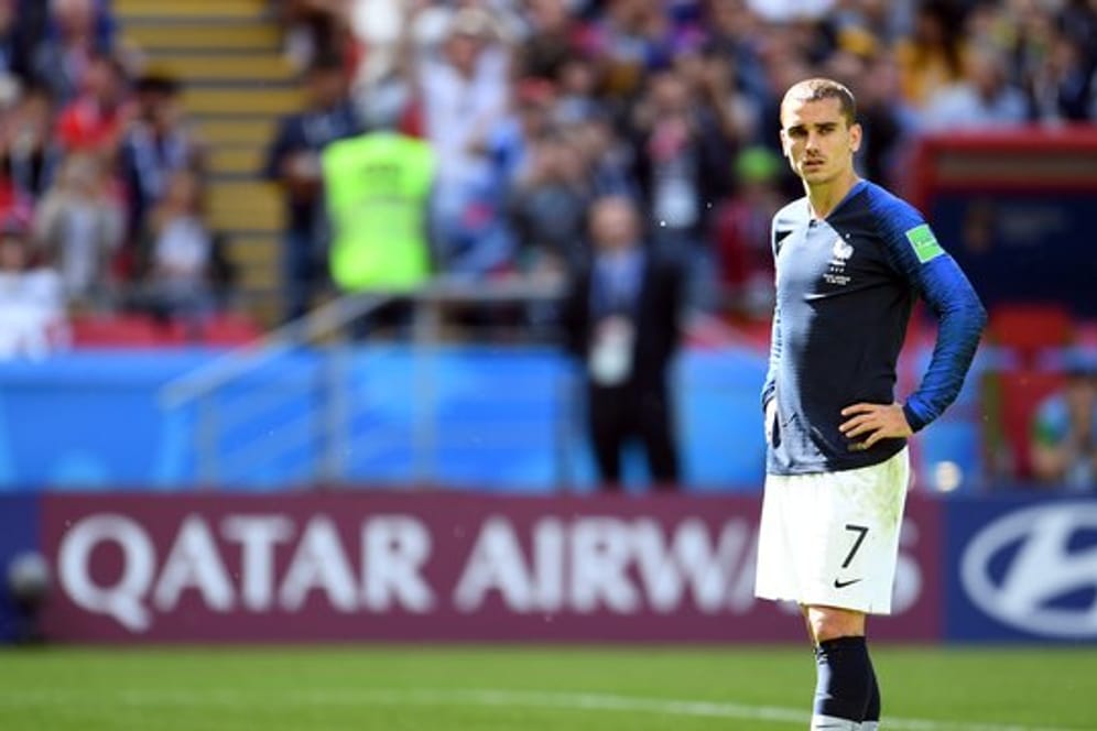 Kommt es zum Elfmeter, übernehmen die Stars die Verantwortung: Antoine Griezmann trifft vom Punkt für Frankreich.