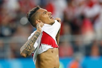 Paolo Guerrero belebte das peruanische Spiel nach seiner Einwechslung gegen Dänemark.