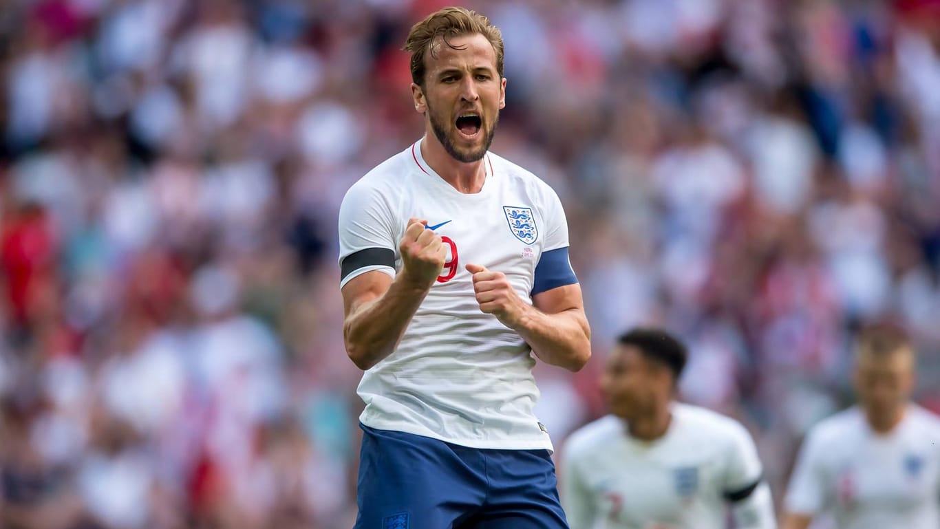 Der Hoffnungsträger: Harry Kane soll England wieder in Richtung WM-Titel schießen.