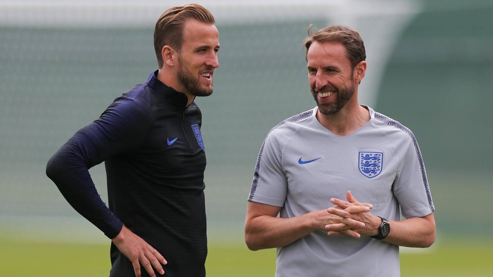 Kapitän und Trainer: Harry Kane (l.) und Gareth Southgate.
