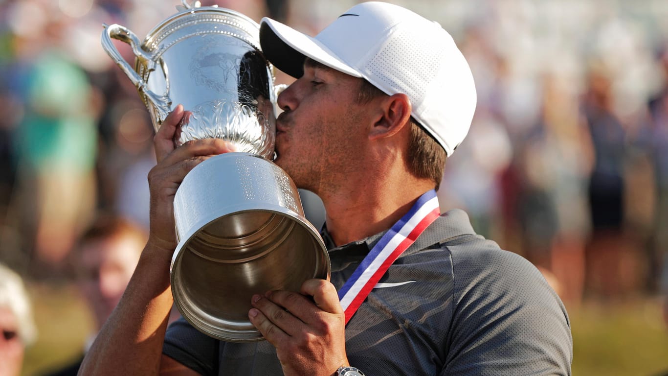 Brooks Koepka: Der 28 Jahre alte Golfprofi aus den USA triumphierte am Sonntag.