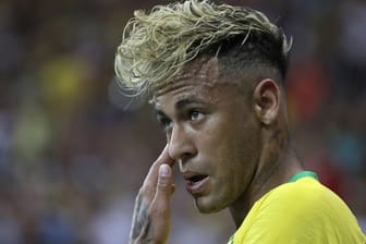 Brasiliens Superstar Neymar haderte mit dem Spiel der Schweizer und den Entscheidungen der Schiedsrichter.