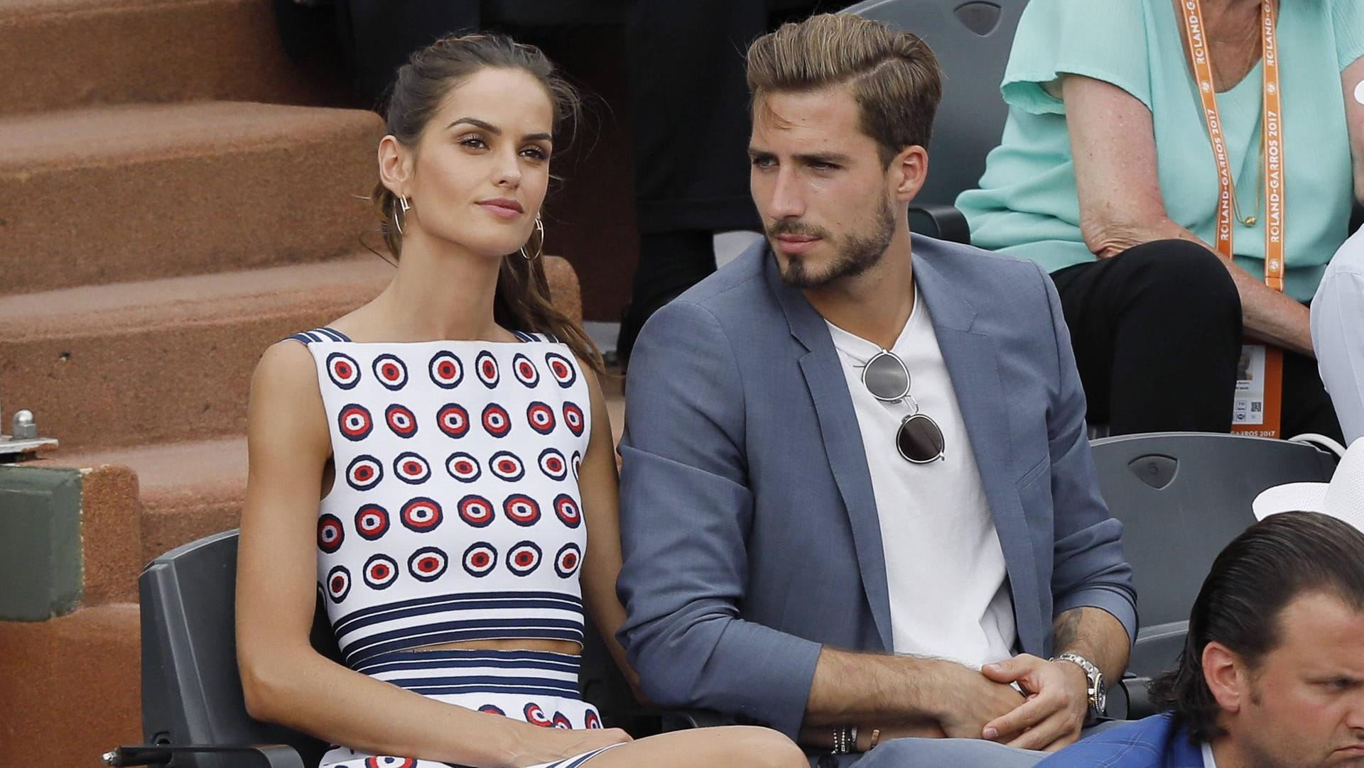 Seit 2015 ein Paar: Izabel Goulart und Kevin Trapp.