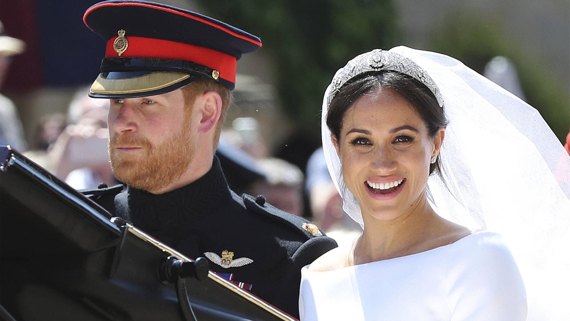 Jawort ohne ihren Vater: Prinz Harry und Herzogin Meghan feierten am 19. Mai 2018 Hochzeit.