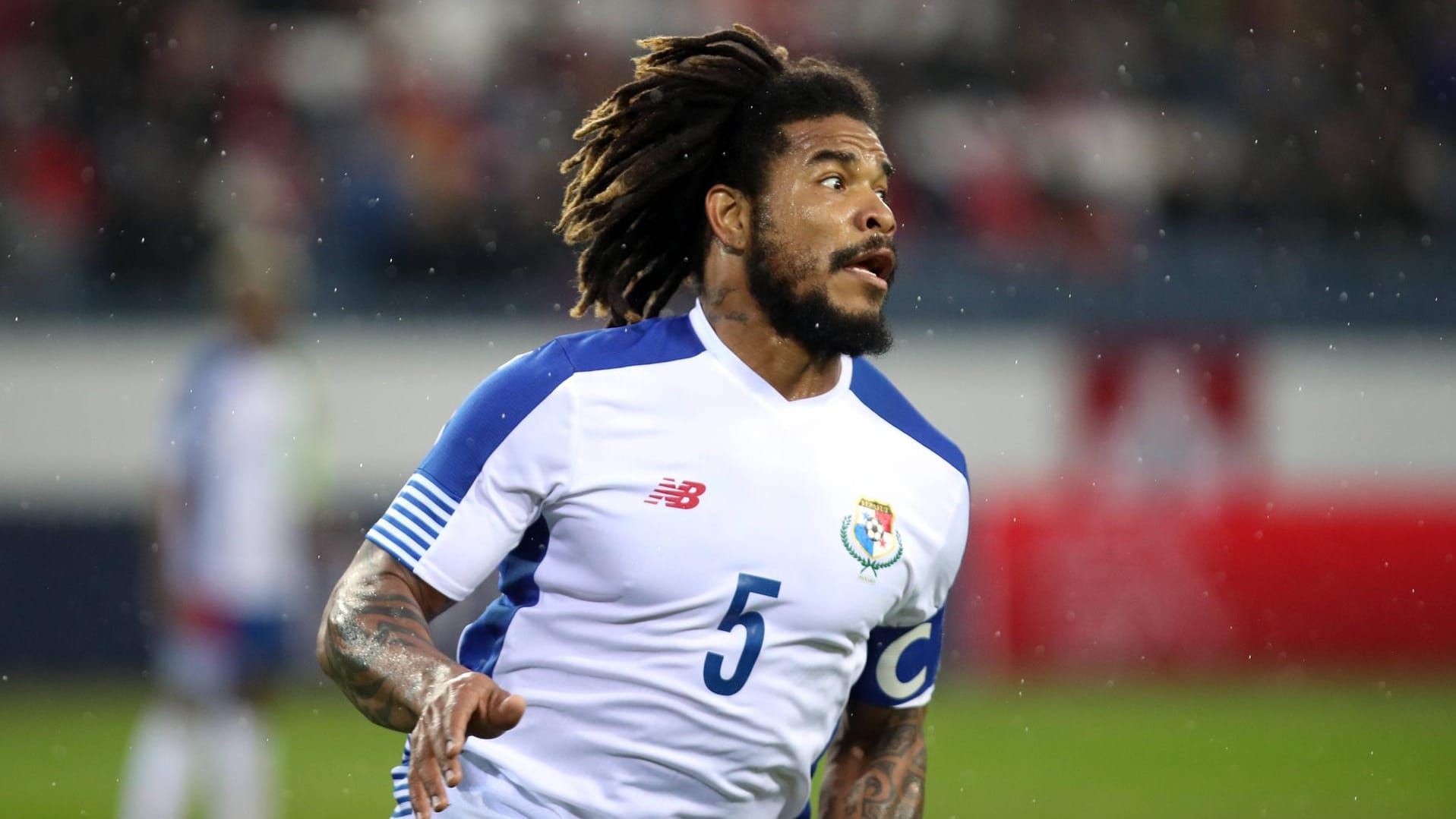 Der Kapitän und Star von Panama: Roman Torres. Kuranyi sagt über ihn, er könne die ganze Mannschaft mitreißen.