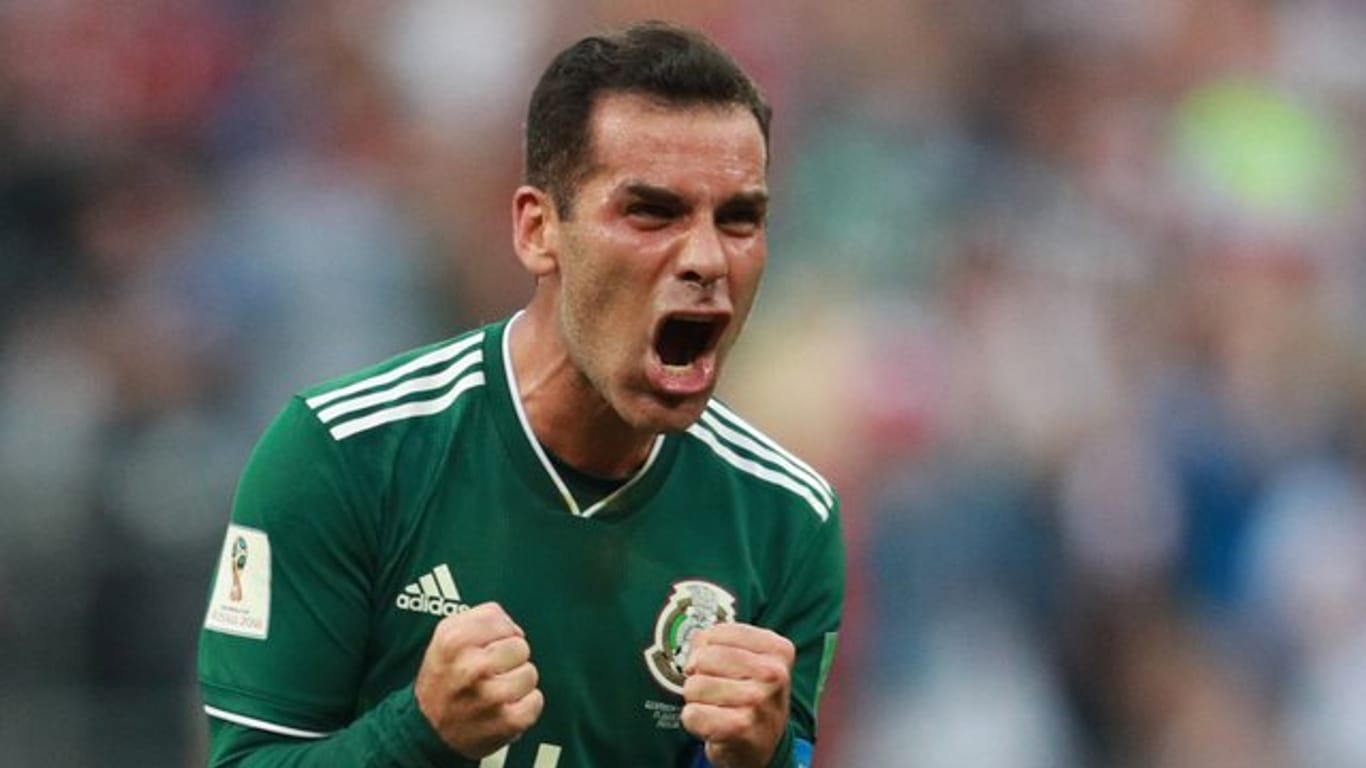 Mexikos Dauer-Kapitän: Rafael Márquez.