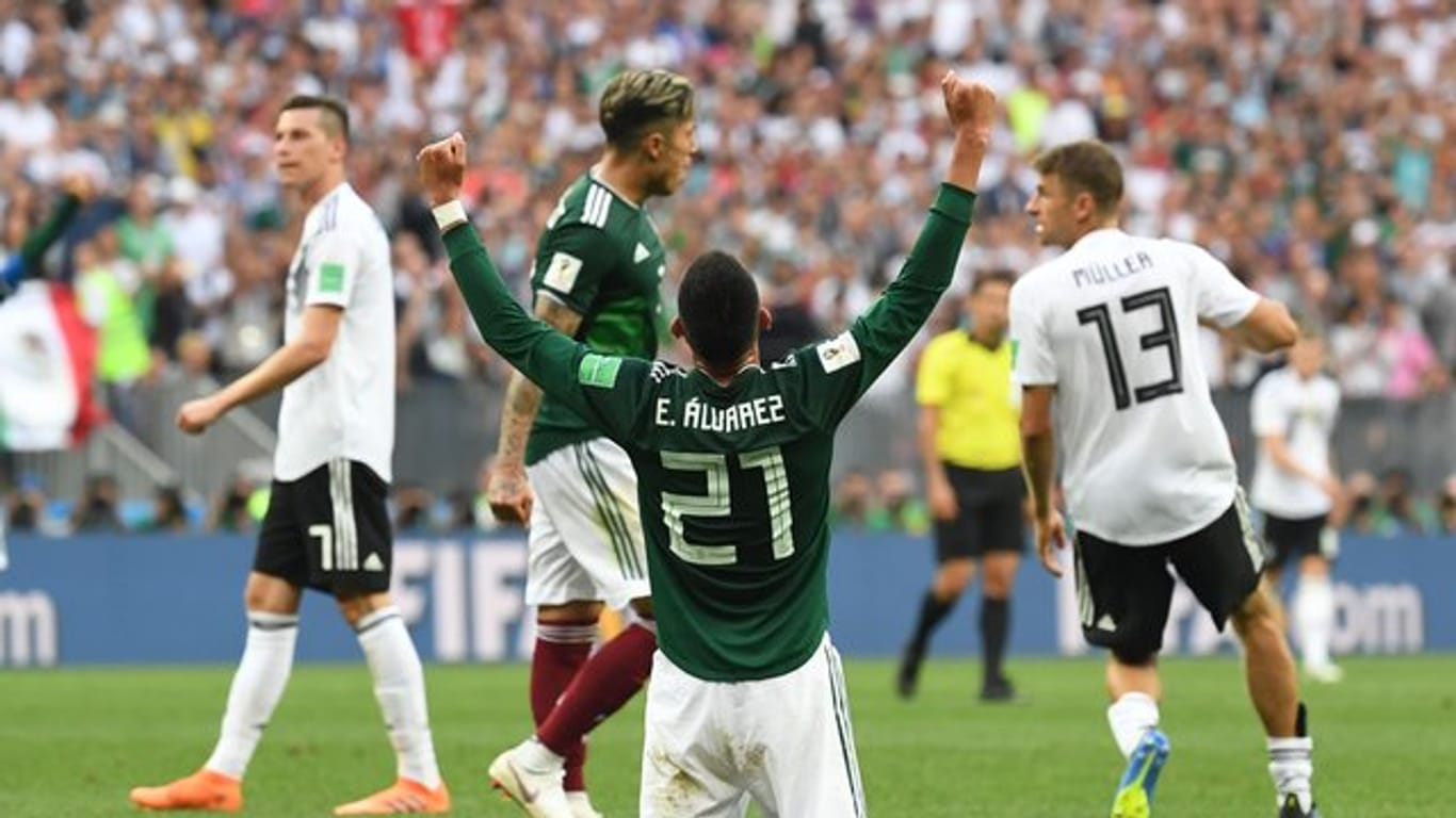 Die Mexikaner besiegten die DFB-Elf zum WM-Auftakt mit 1:0.