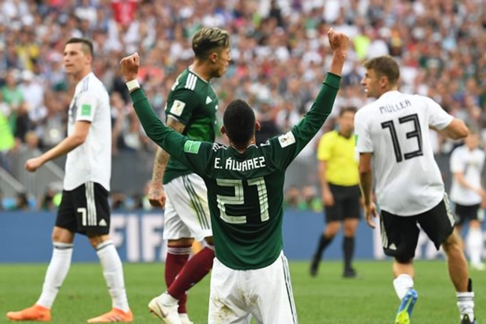 Die Mexikaner besiegten die DFB-Elf zum WM-Auftakt mit 1:0.