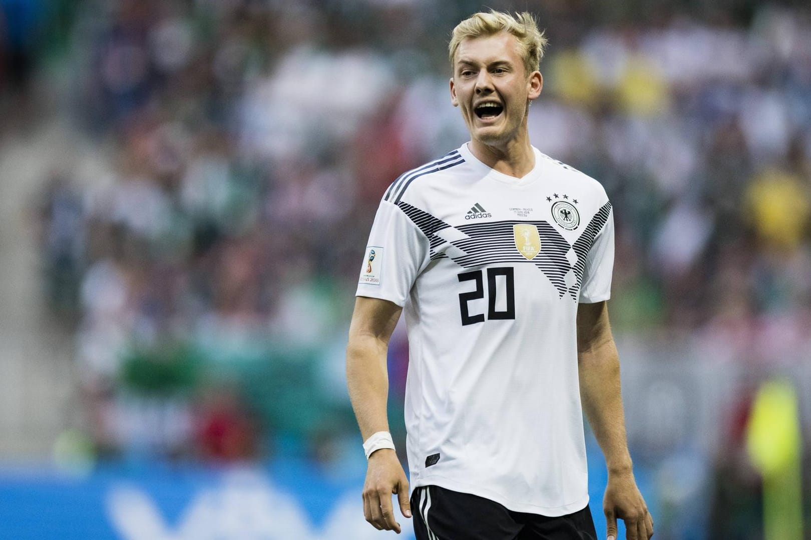 Julian Brandt: Der Leverkusener wurde gegen Mexiko kurz vor Schluss eingewechselt. Nach der Partie sorgte er mit einem Fan-Selfie für Aufsehen.