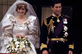 Prinzessin der Herzen: 1981 gaben sich Diana und Prinz Charles in London das Jawort.
