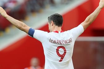 Polens Stürmerstar Robert Lewandowksi will auch im WM-Spiel gegen Senegal jubeln.