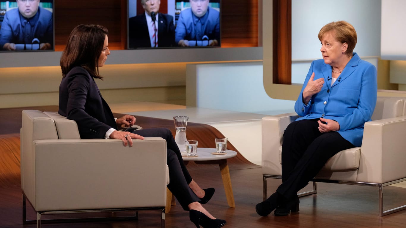 Kanzlerin Merkel bei Anne Will. In der Talkshow machte die Kanzlerin klar, dass sie keinen nationalen Alleingang bei der Flüchtlingsfrage wagen will.