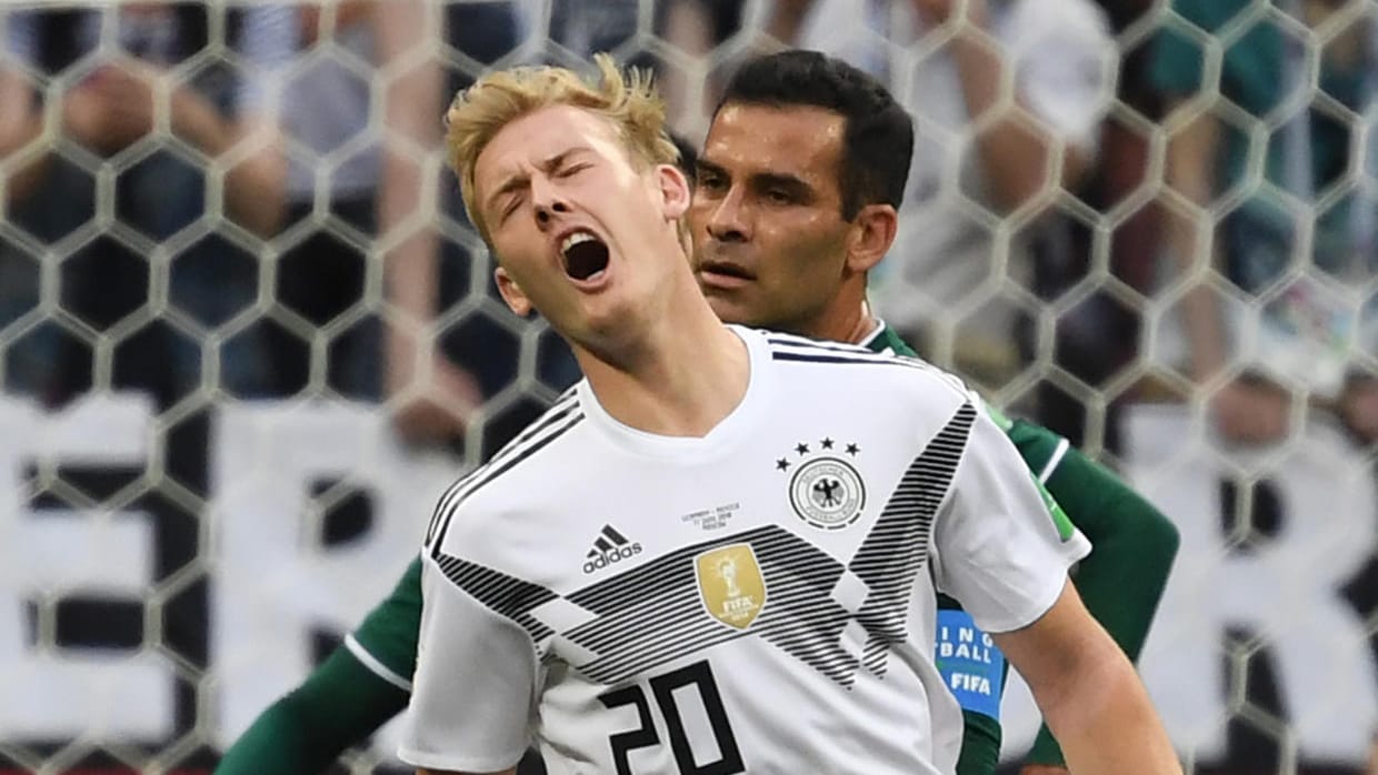 Julian Brandt: Dieser Schuss war missglückt, doch bei vielen Lesern kam Brandt gut an.
