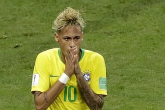 Neymar mit seiner neuen Haarpracht.
